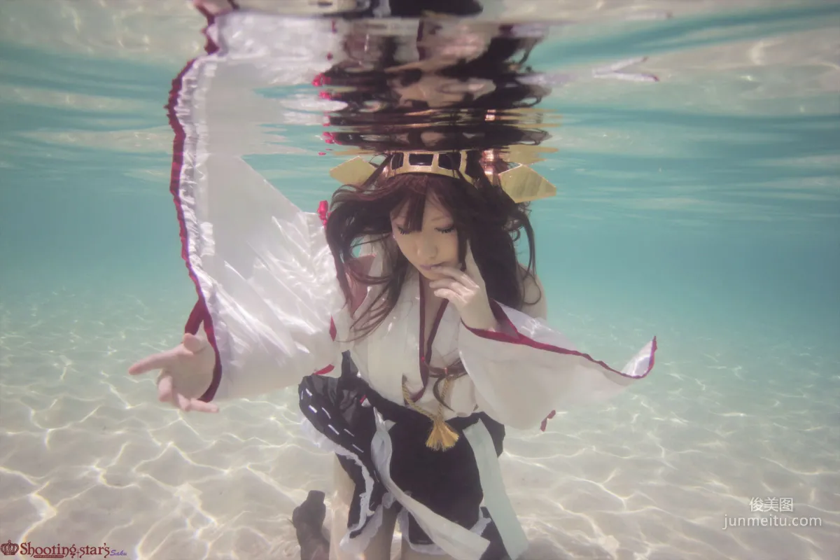 绫香 (Saku サク) 《Kantai Collection》Kongou(金剛) [Shooting Star's] 寫真集 42