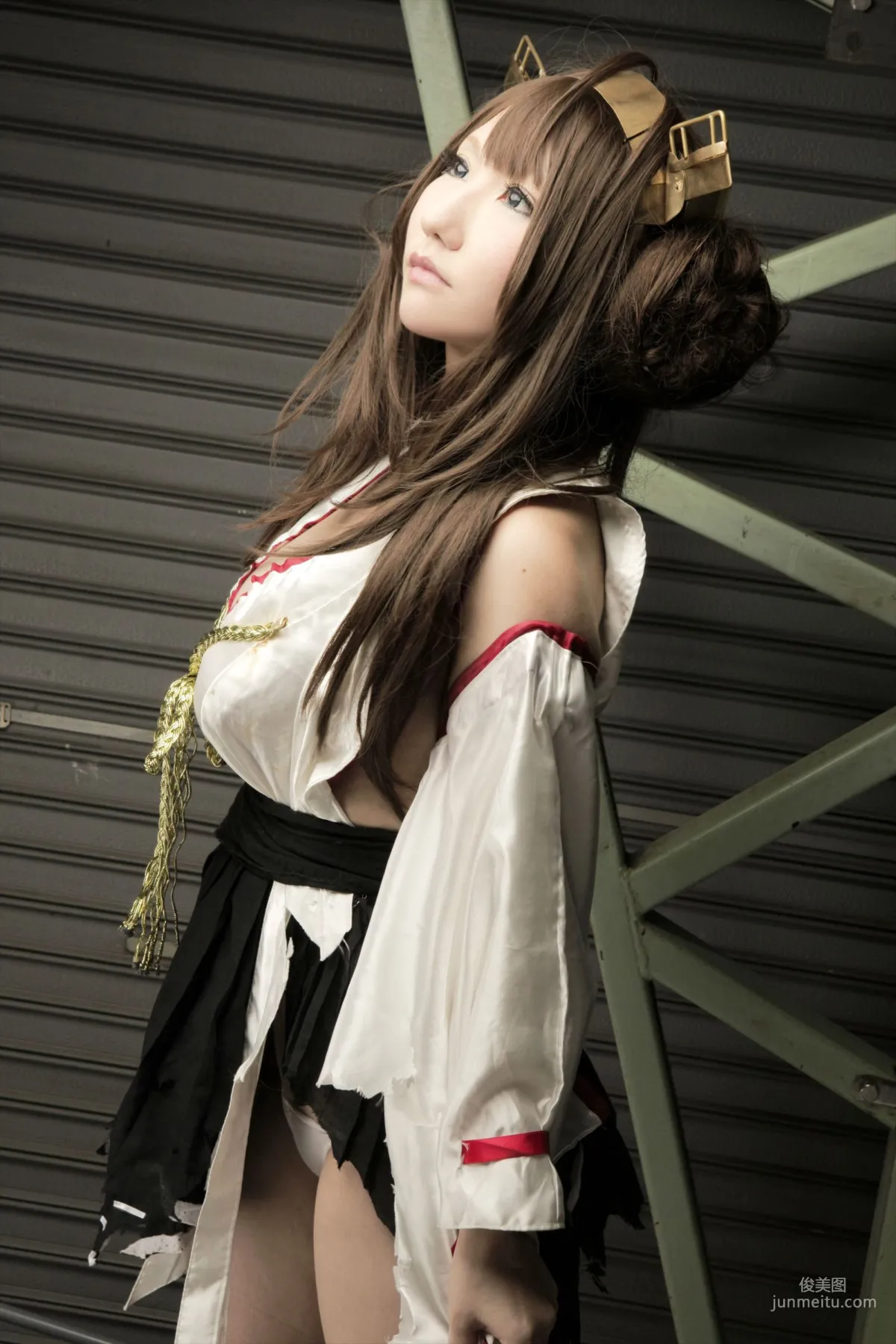 绫香 (Sakuサク) 《Kantai Collection》Kongou 第二部 [Shooting Star's] 寫真集 99