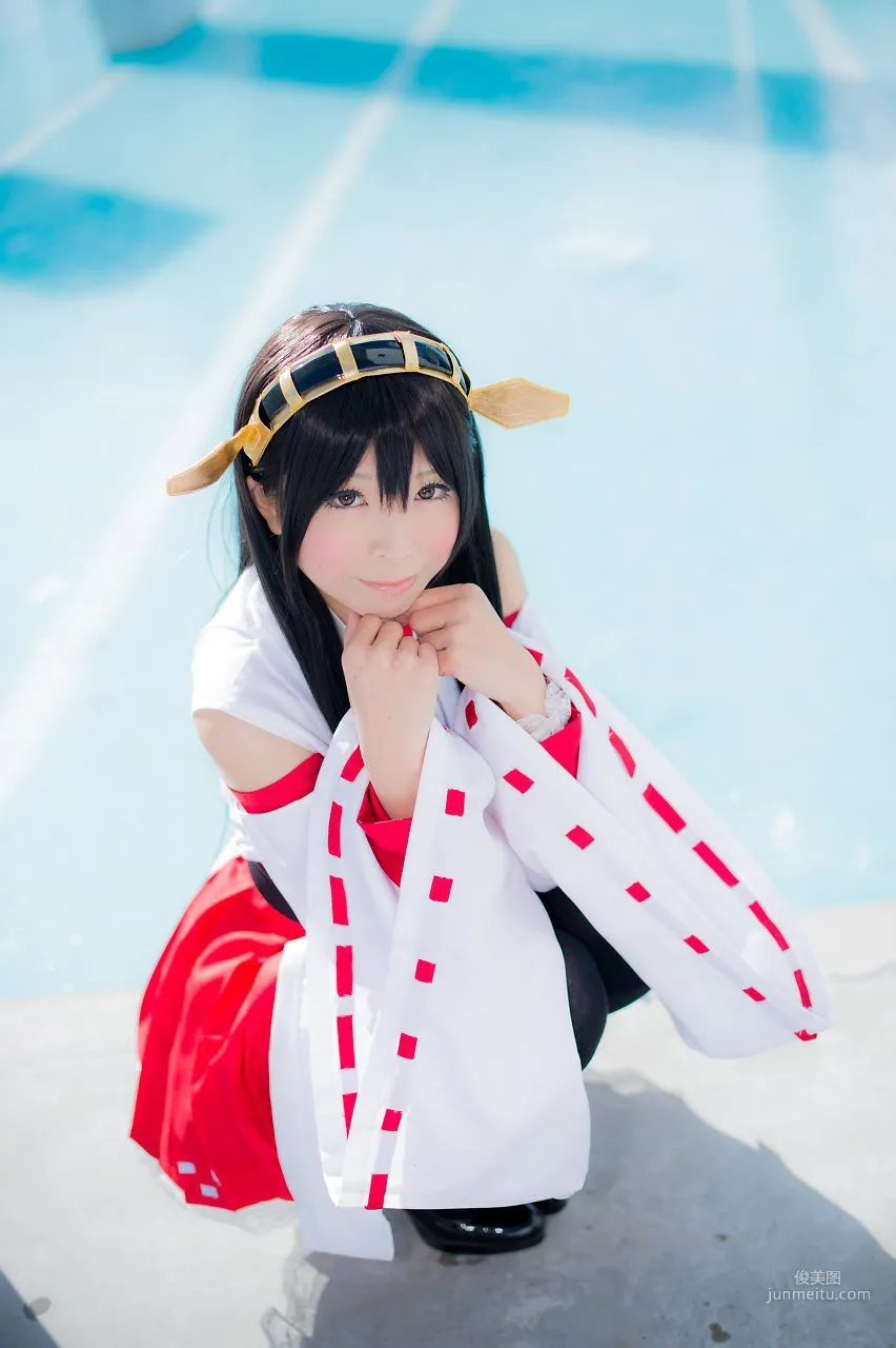 真白ゆき (Mashiro Yuki) 《Kantai Collection》Haruna 寫真集 100