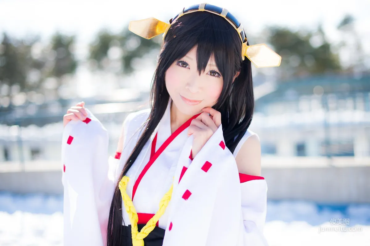 真白ゆき (Mashiro Yuki) 《Kantai Collection》Haruna 寫真集 30