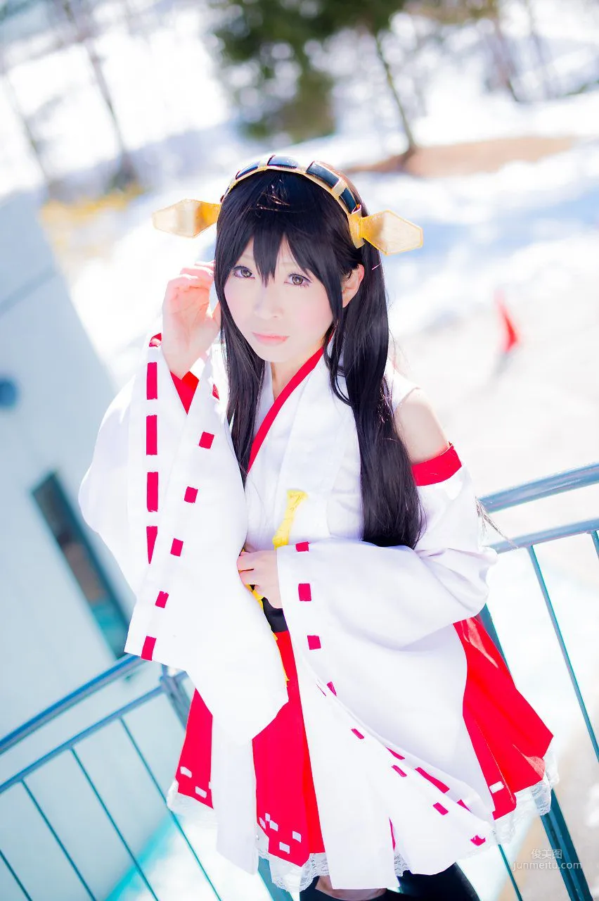 真白ゆき (Mashiro Yuki) 《Kantai Collection》Haruna 寫真集 38