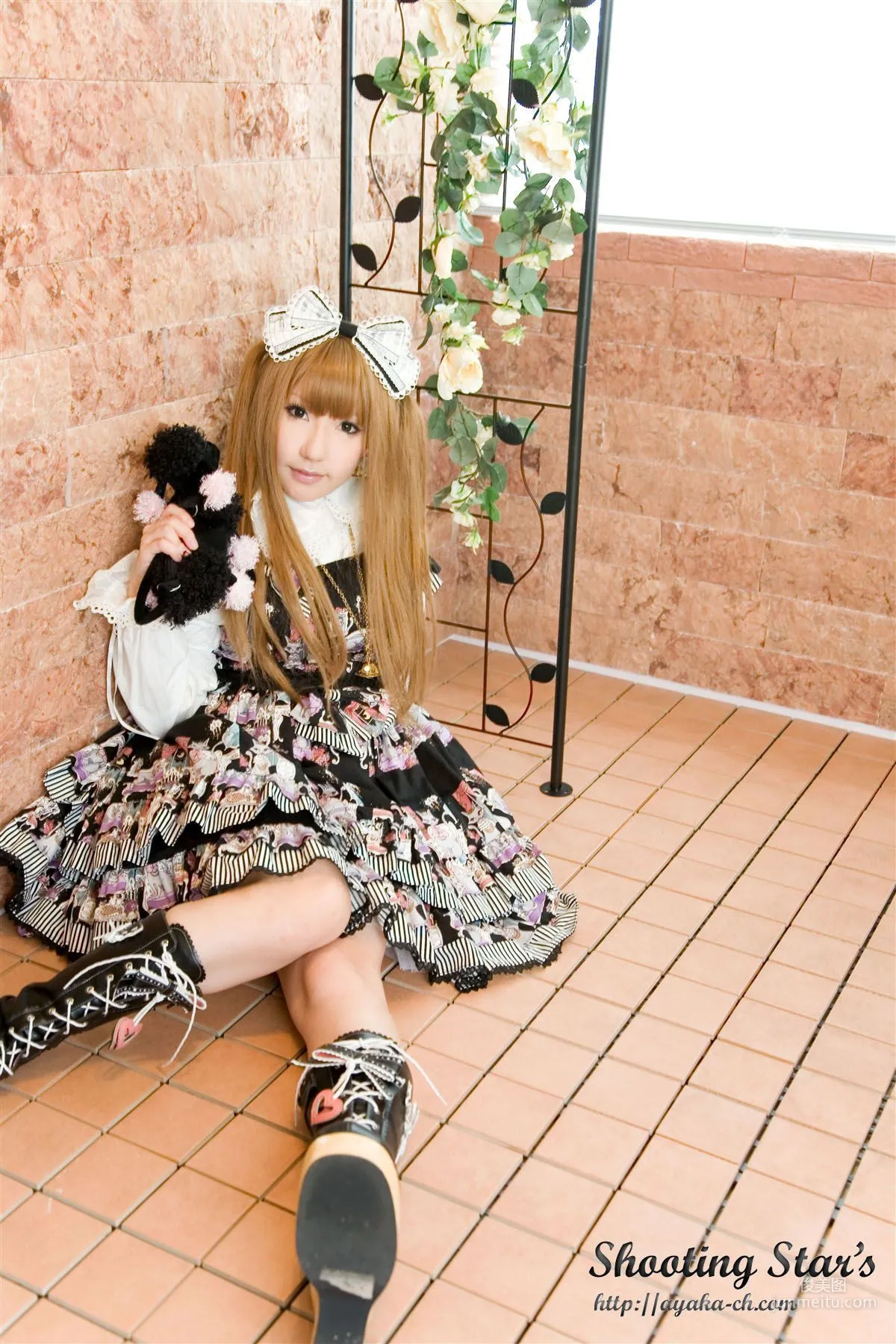 サク (Saku) 《Gothic Lolita(ゴスロリ)》 [Sakuyabime] 寫真集 58