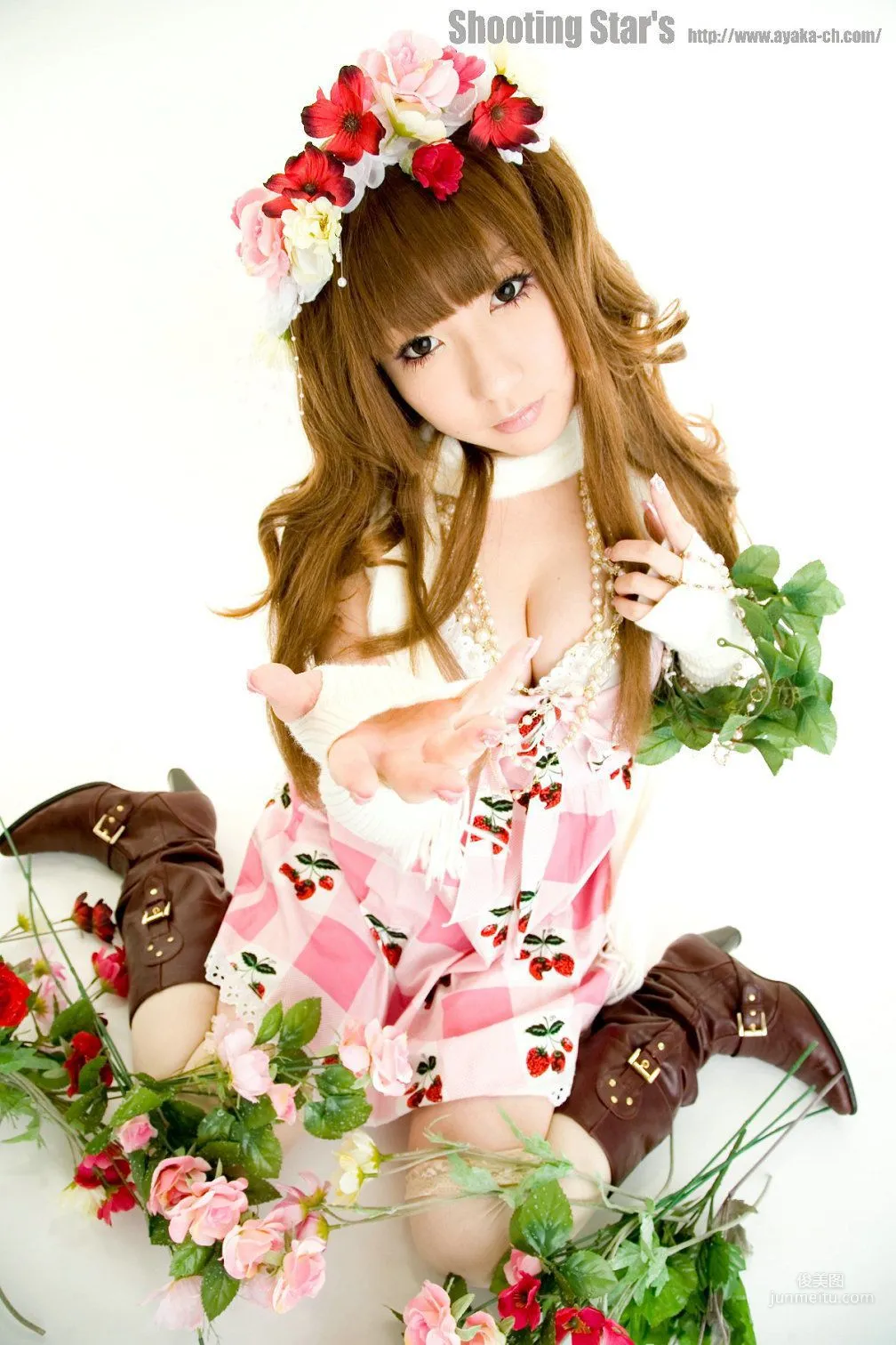 绫香 (Sakuサク) [Hana-Ori] Gothic Lolita 寫真集 62