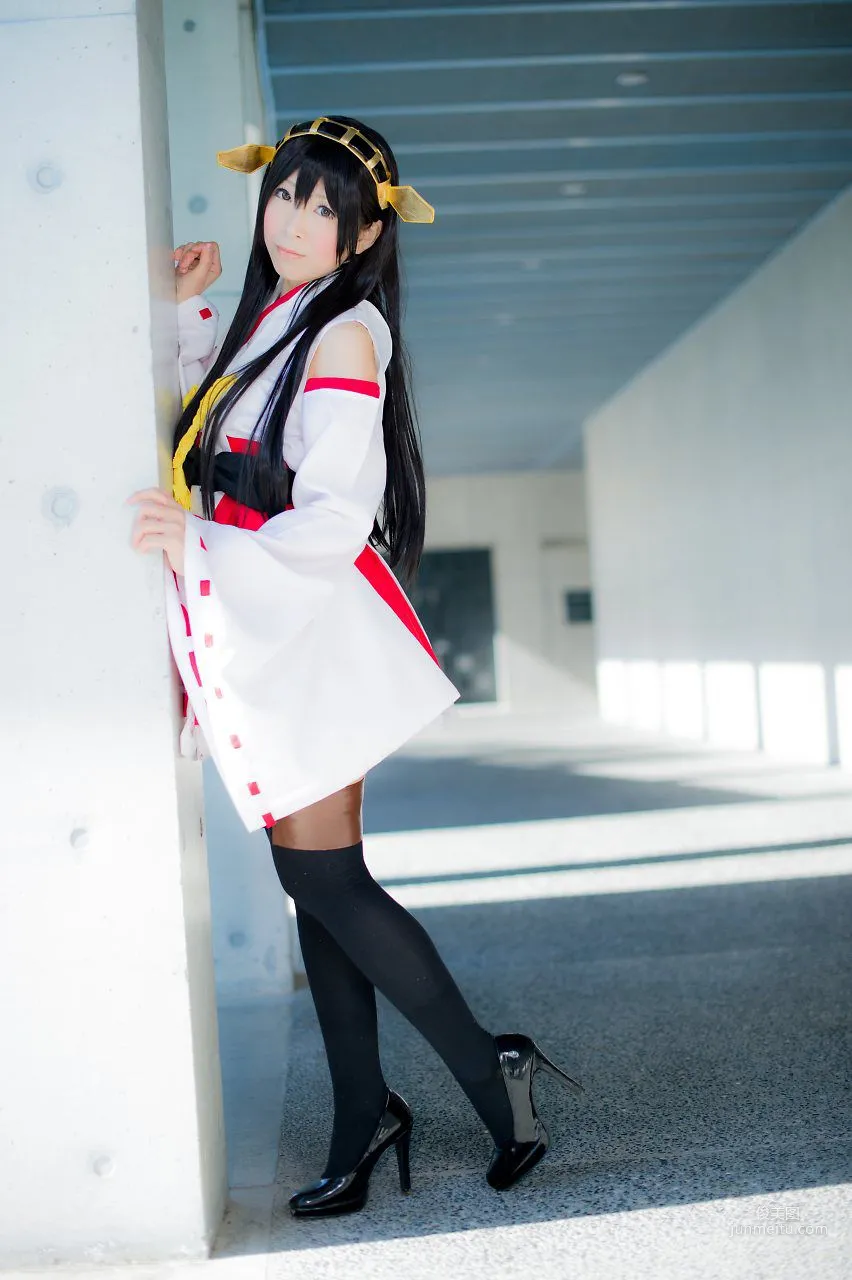 真白ゆき (Mashiro Yuki) 《Kantai Collection》Haruna 寫真集 88
