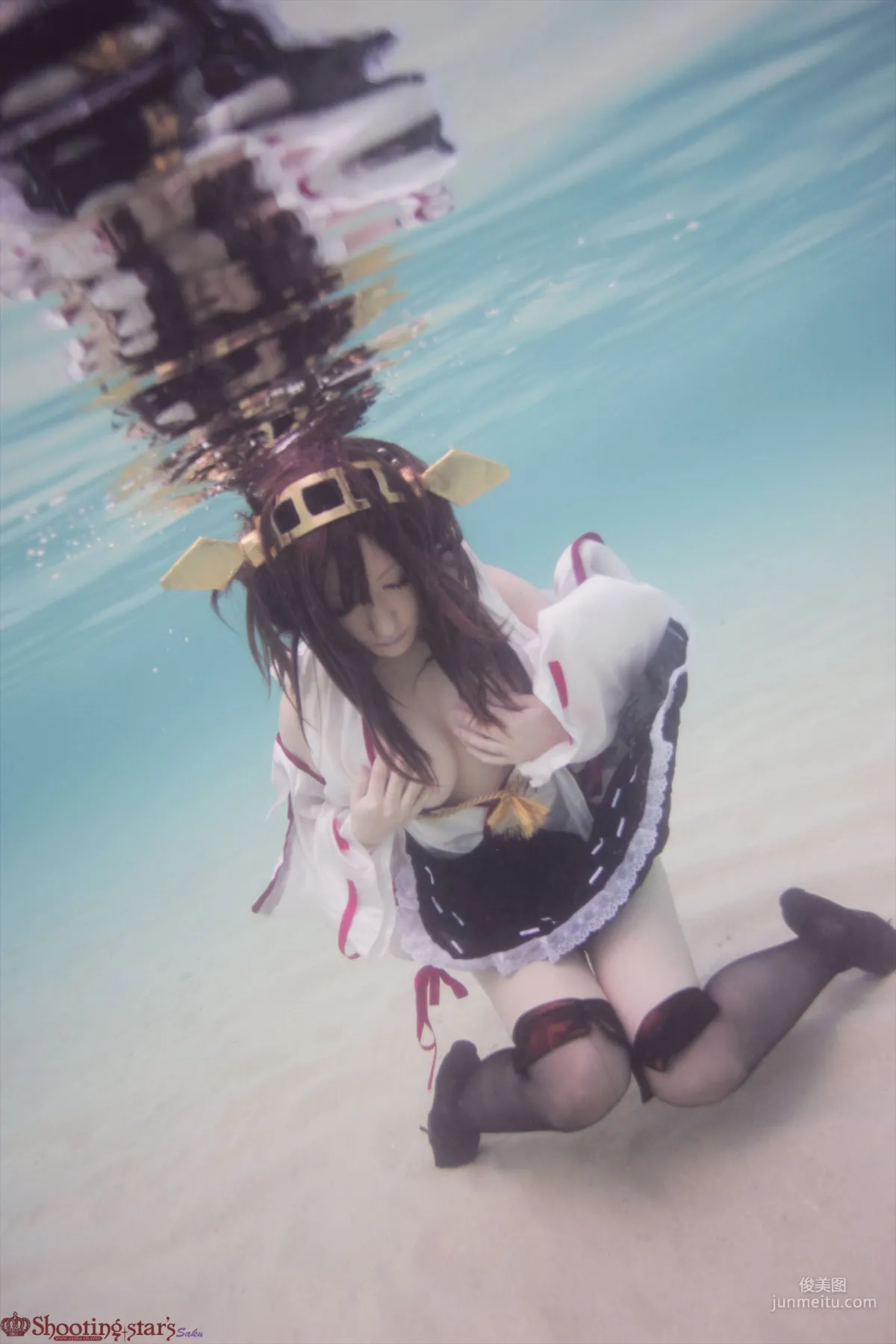 绫香 (Saku サク) 《Kantai Collection》Kongou(金剛) [Shooting Star's] 寫真集 26