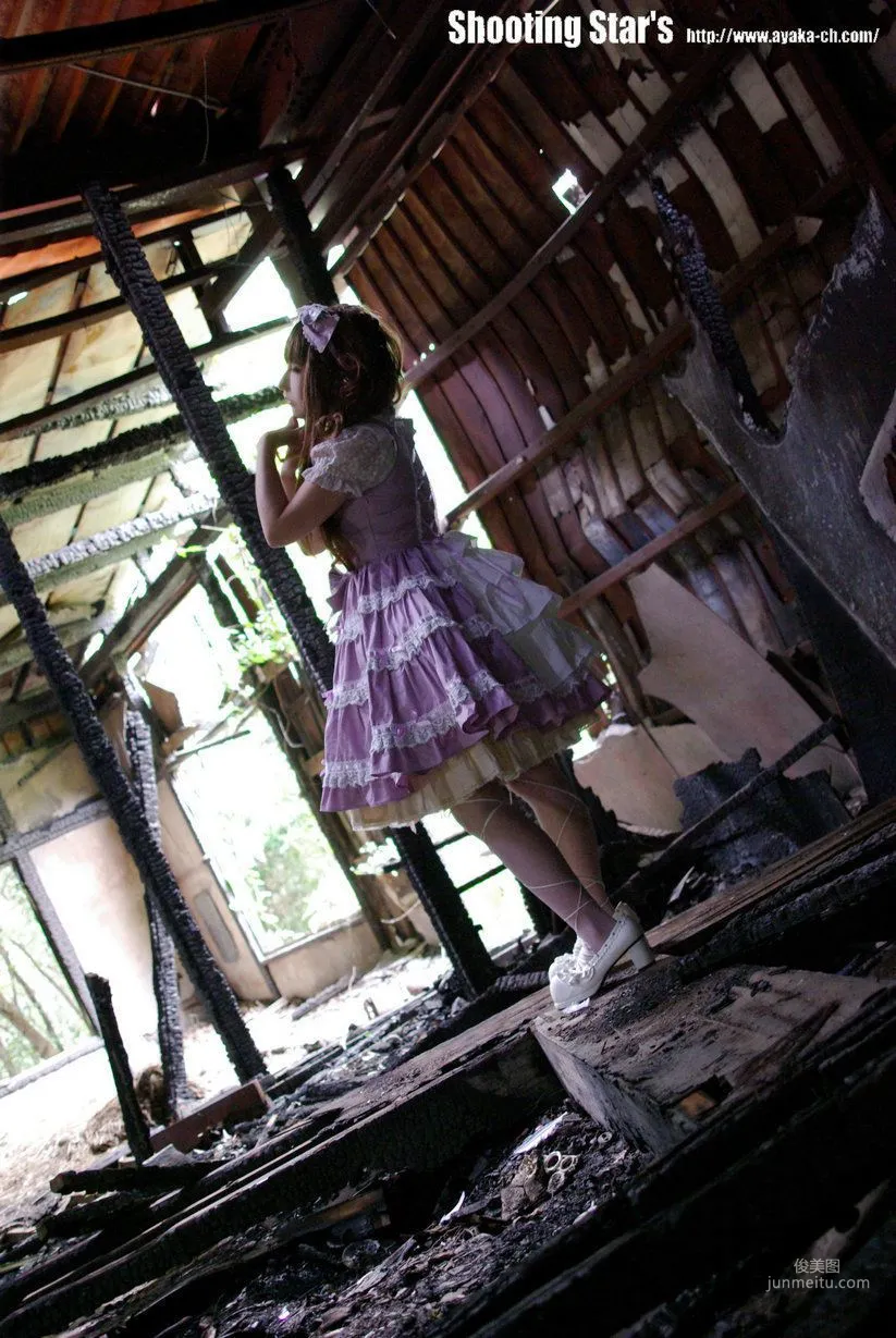 绫香 (Sakuサク) [Hana-Ori] Gothic Lolita 寫真集 39
