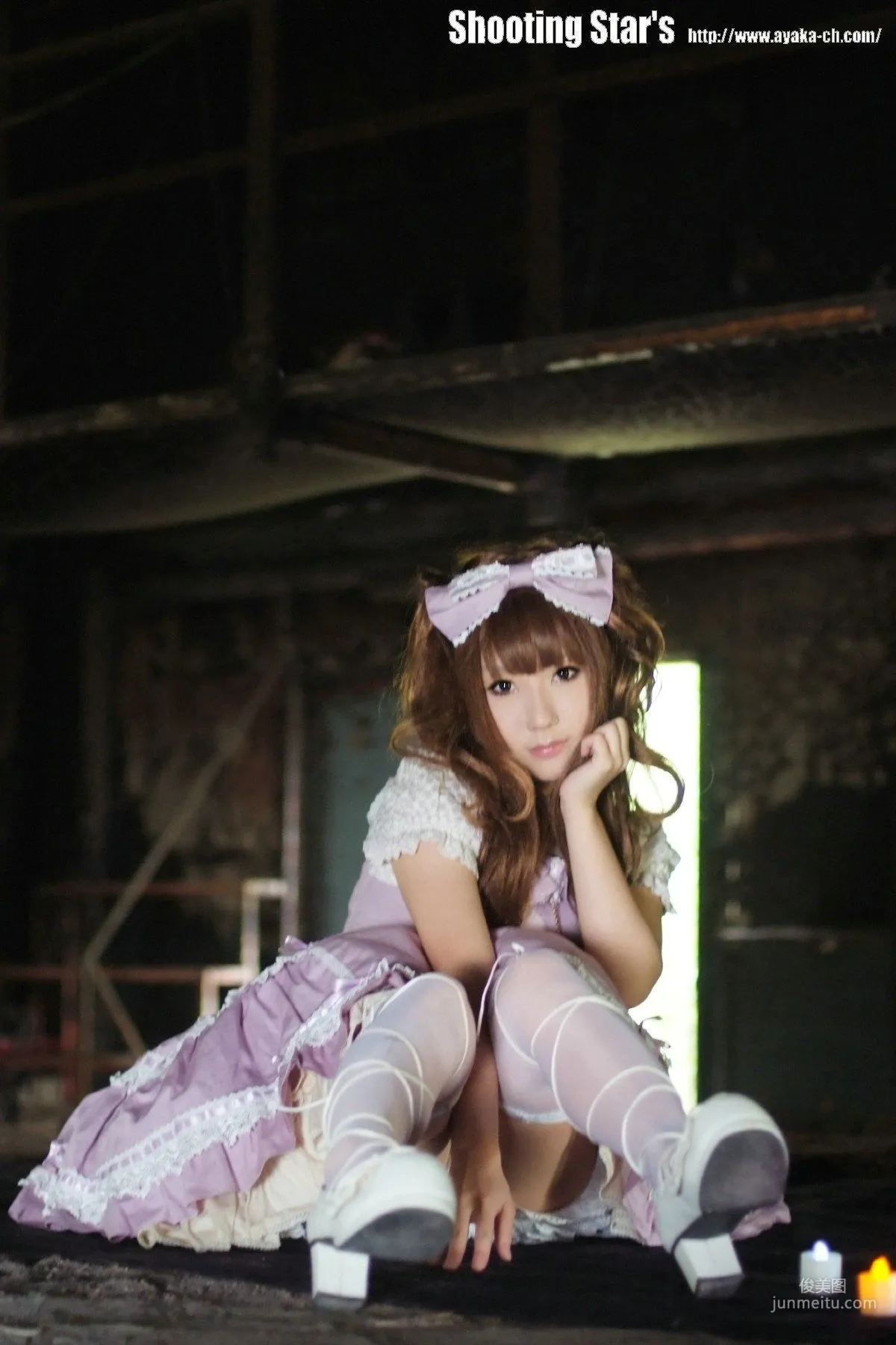 绫香 (Sakuサク) [Hana-Ori] Gothic Lolita 寫真集 20