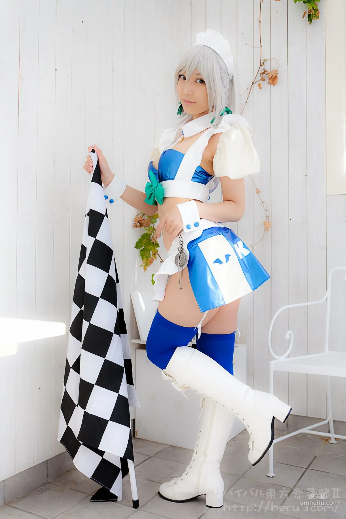 Lenfried《東方Project》十六夜咲夜 Special-RaceQueen 寫真集 21