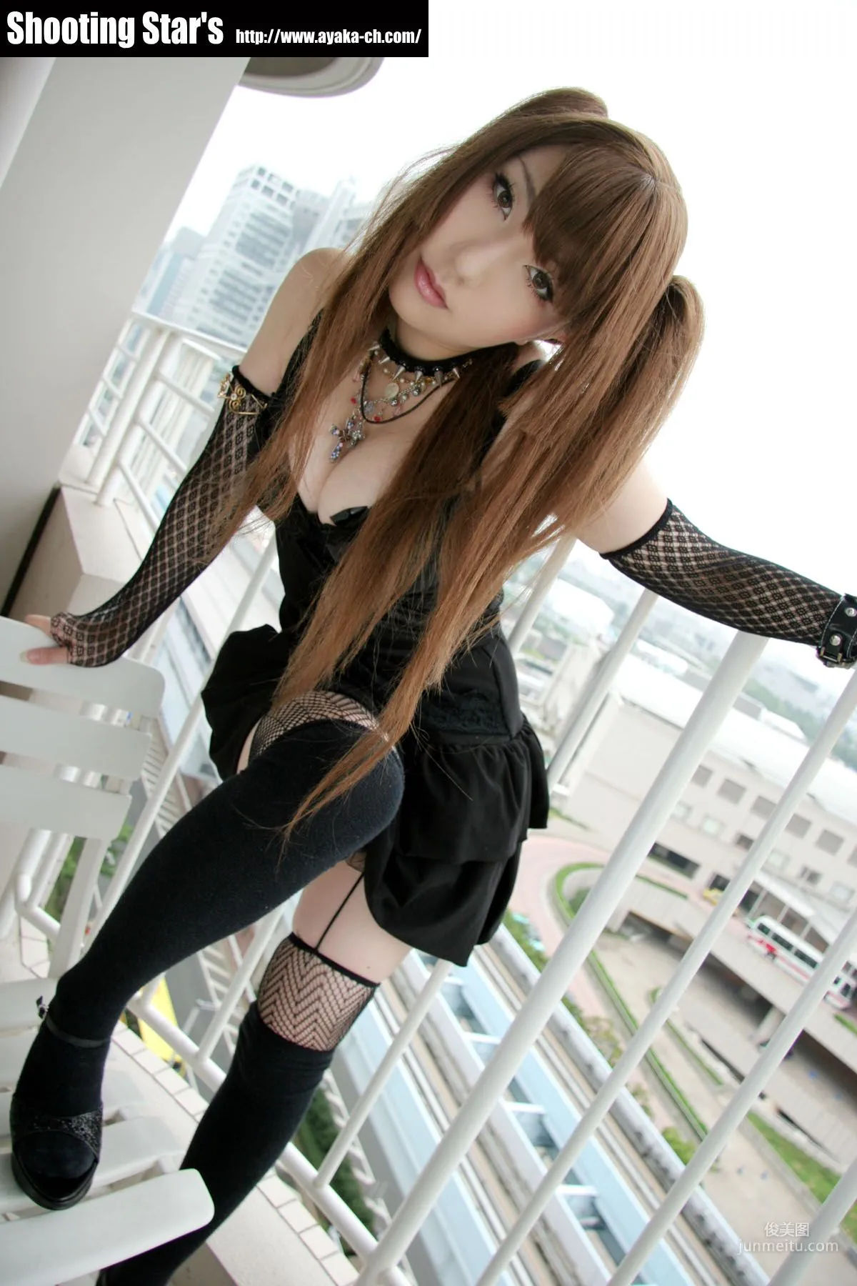 サク (绫香 Saku Ayaka) 《DEATH NOTE》Amane Misa(彌海砂) [Shooting Star's] 寫真集 33
