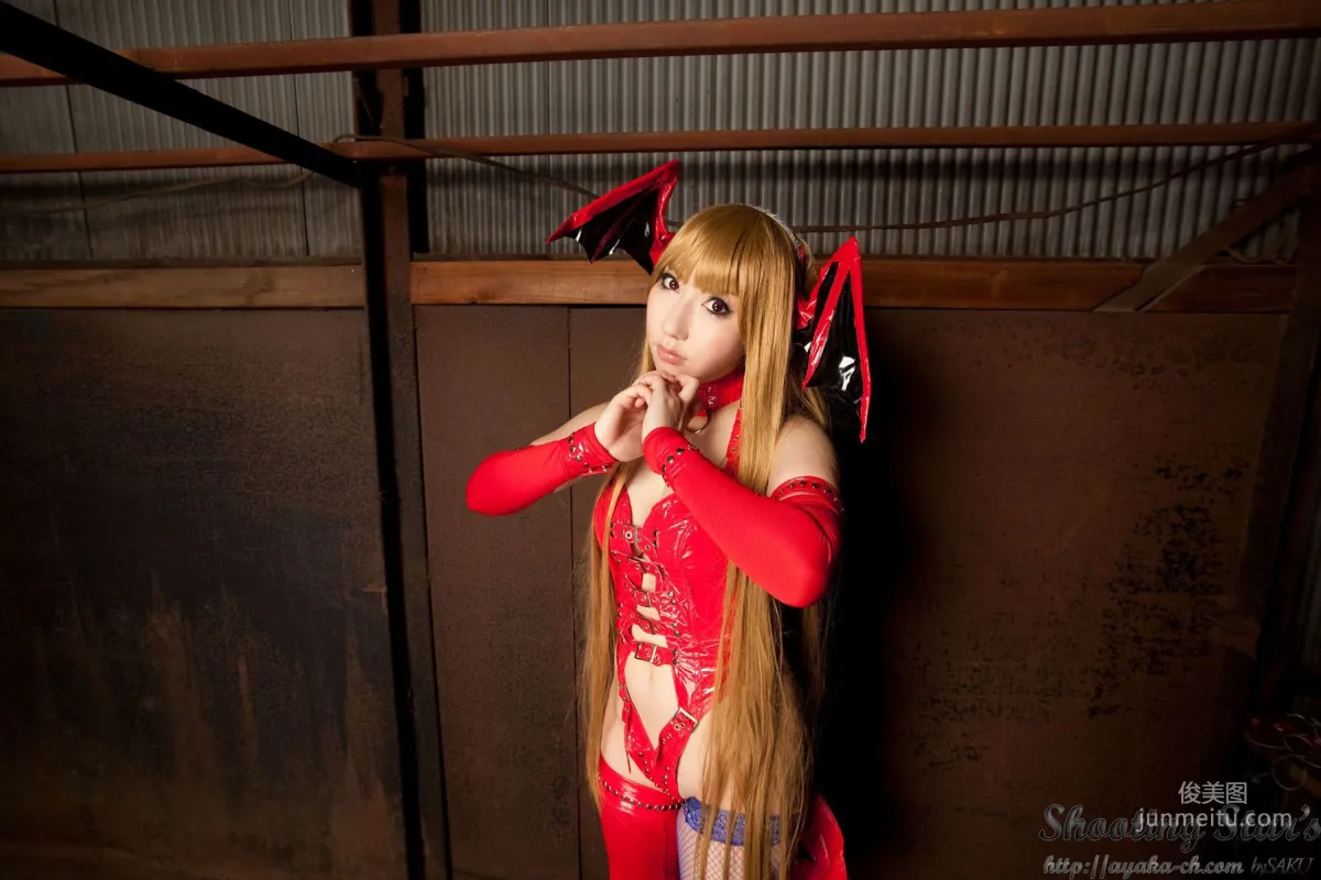 绫香 (サク Saku Ayaka) 《Vampire》Morrigan Aensland [Shooting Star's] 寫真集 84