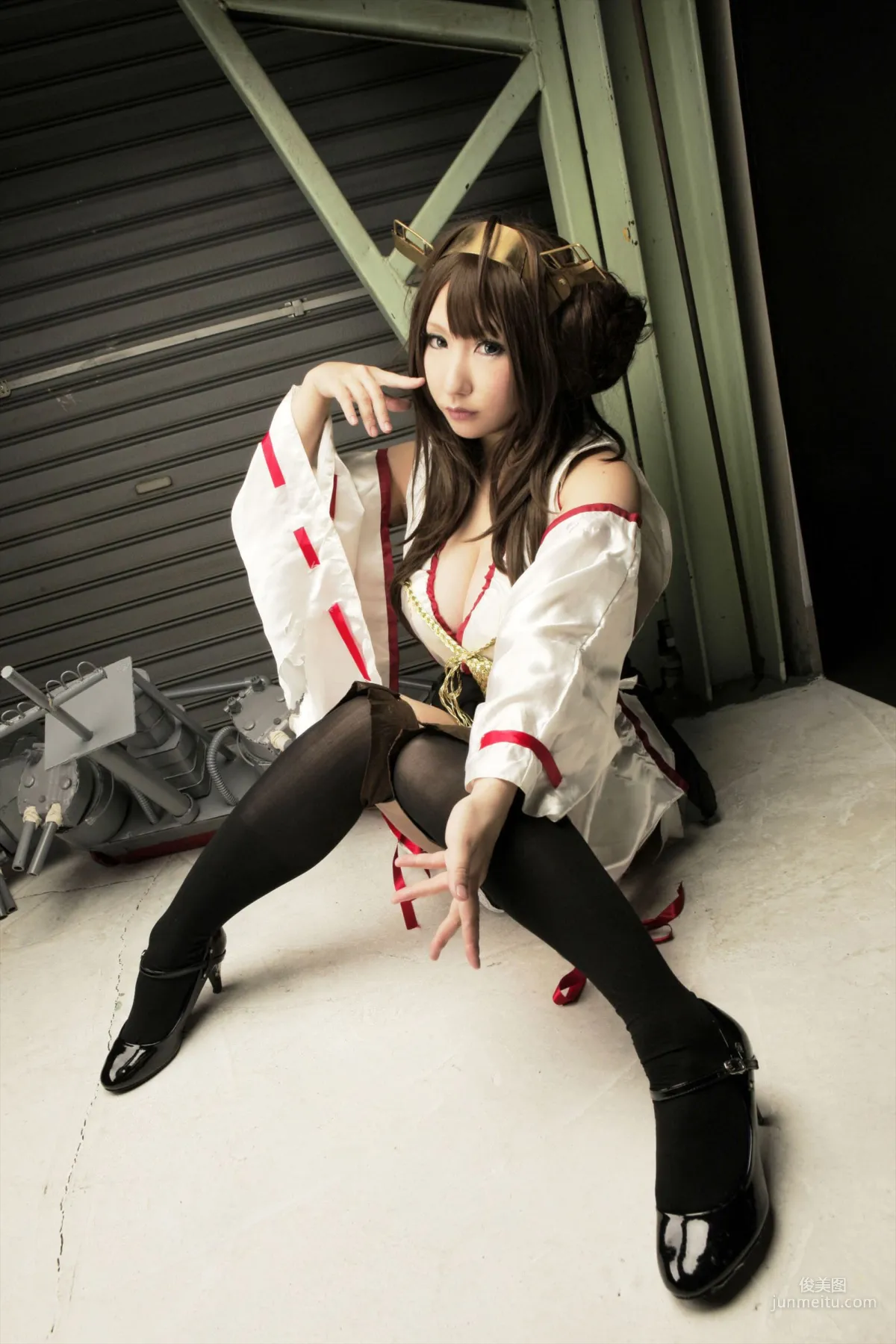 绫香 (Sakuサク) 《Kantai Collection》Kongou 第二部 [Shooting Star's] 寫真集 104