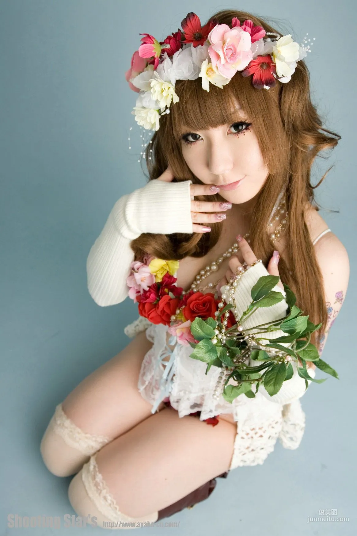 绫香 (Sakuサク) [Hana-Ori] Gothic Lolita 寫真集 115