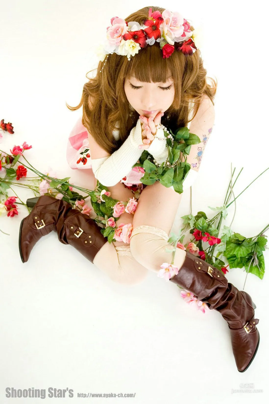 绫香 (Sakuサク) [Hana-Ori] Gothic Lolita 寫真集 68
