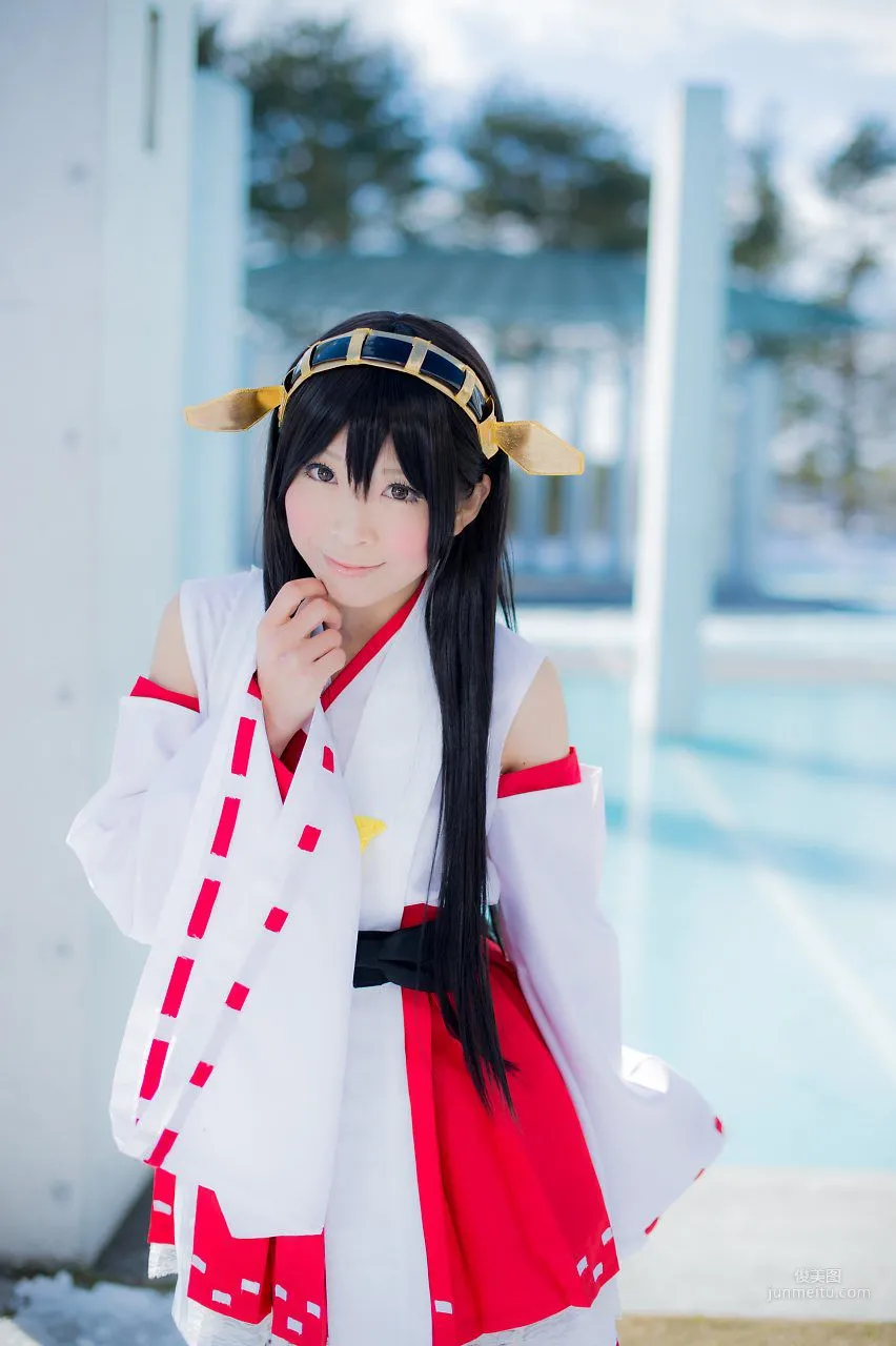 真白ゆき (Mashiro Yuki) 《Kantai Collection》Haruna 寫真集 94