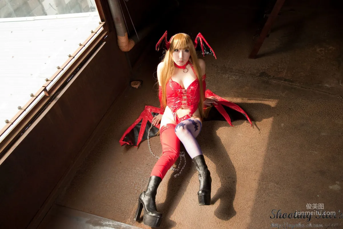 绫香 (サク Saku Ayaka) 《Vampire》Morrigan Aensland [Shooting Star's] 寫真集 98