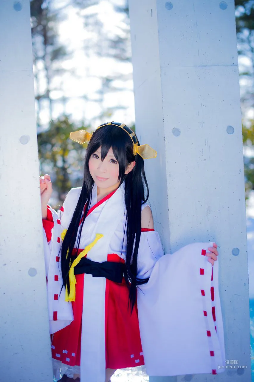 真白ゆき (Mashiro Yuki) 《Kantai Collection》Haruna 寫真集 64