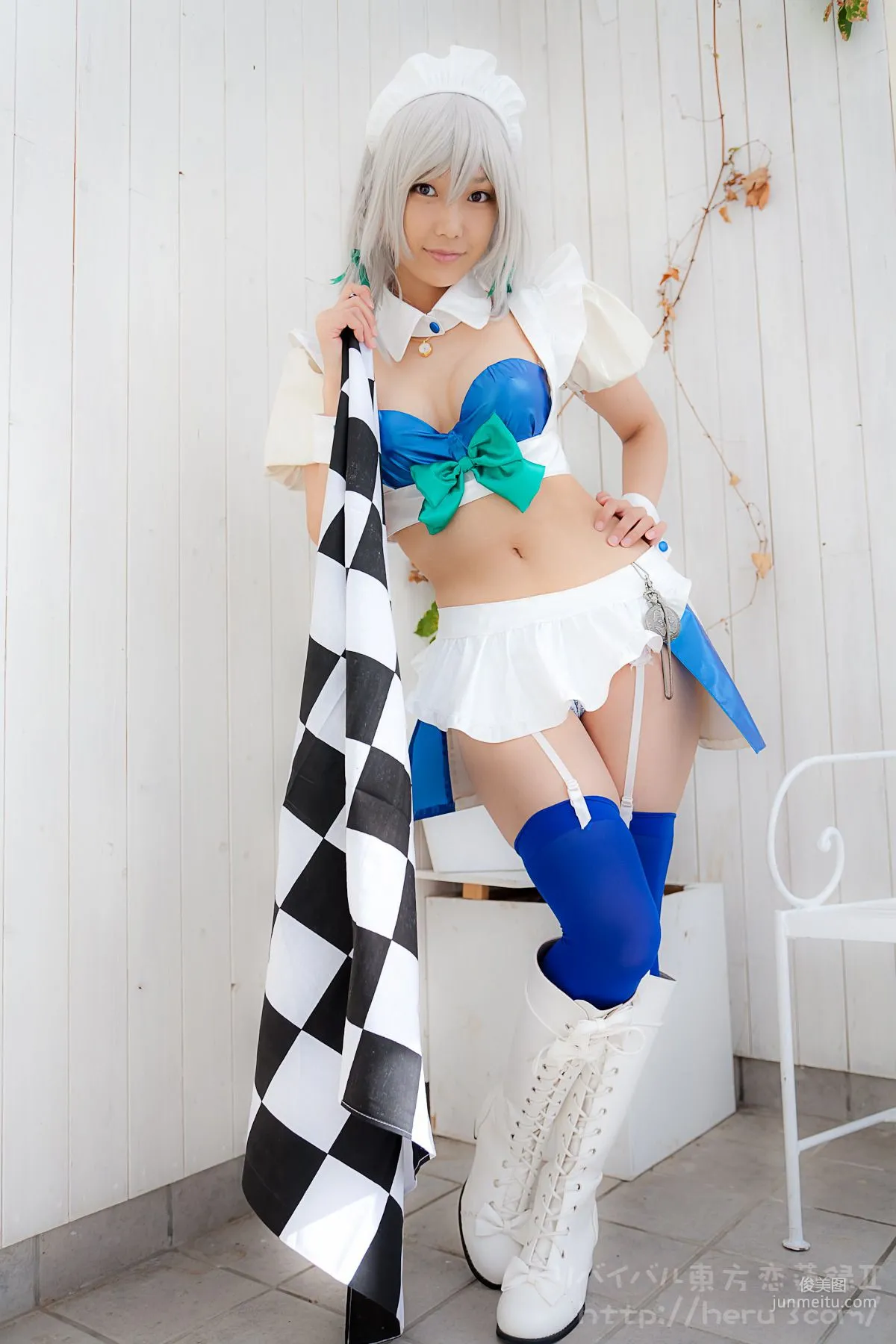 Lenfried《東方Project》十六夜咲夜 Special-RaceQueen 寫真集 19