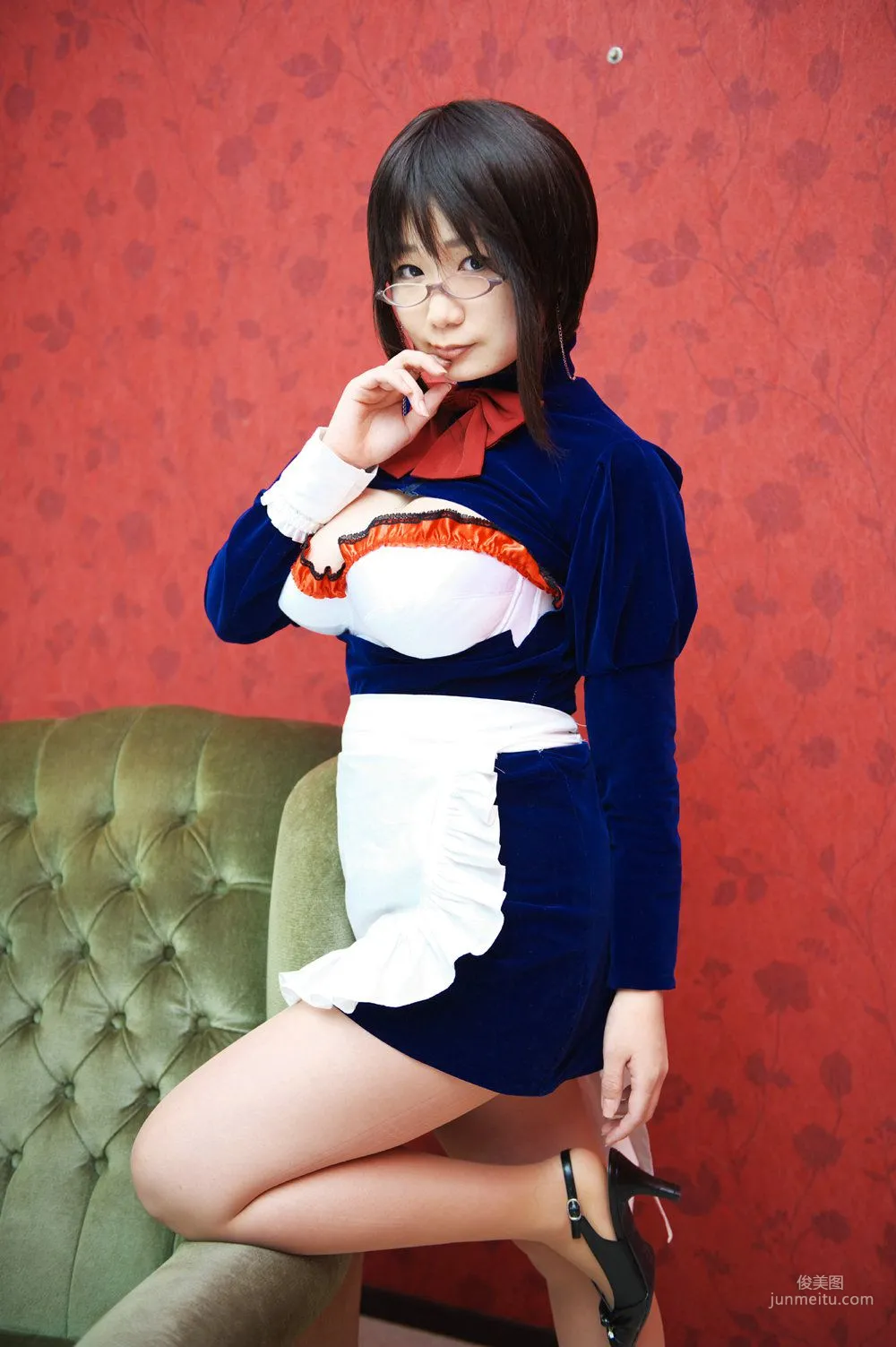 チョコボール向囲 《Unknown Character女仆眼镜娘》 写真集12