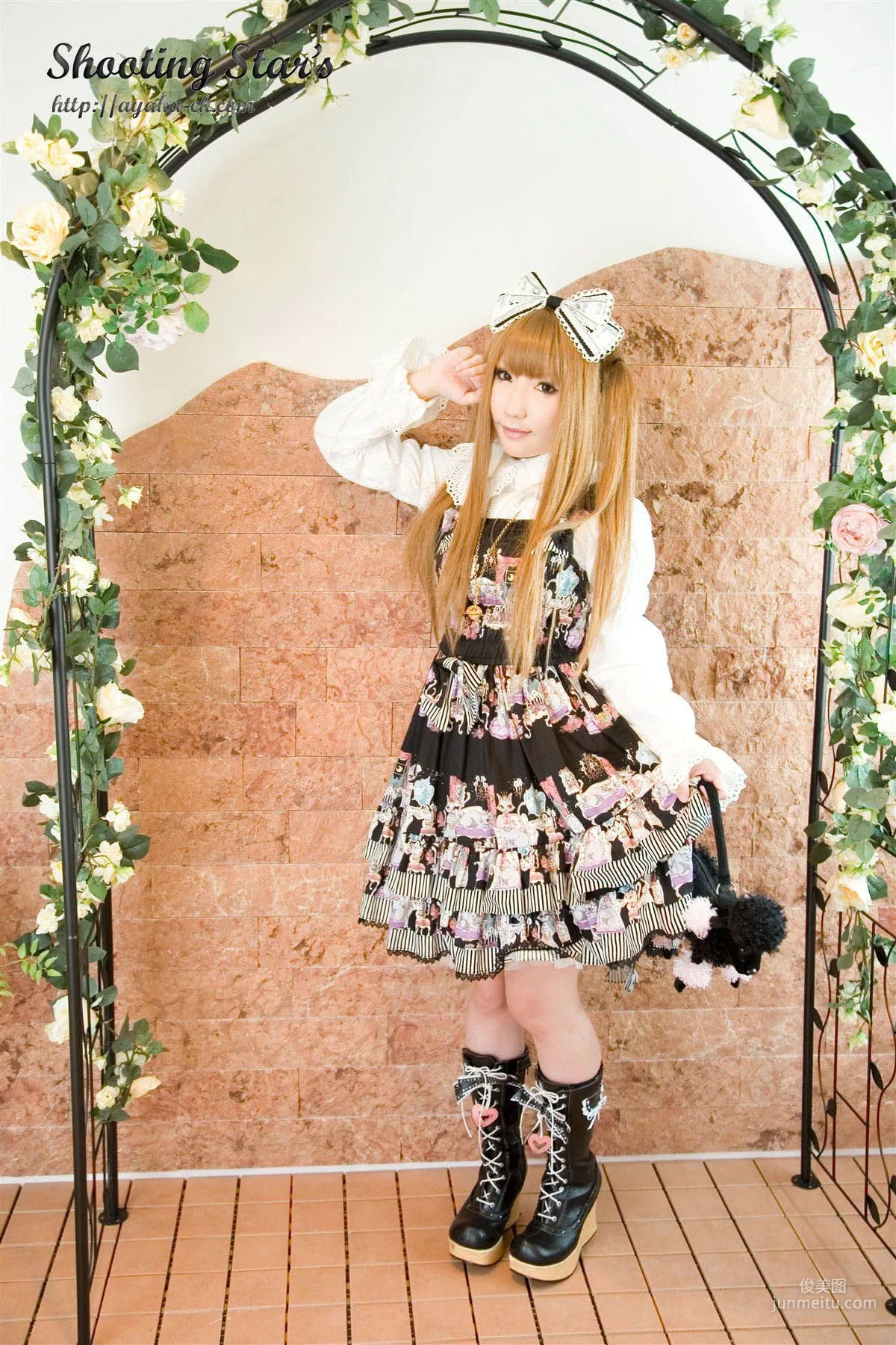 サク (Saku) 《Gothic Lolita(ゴスロリ)》 [Sakuyabime] 寫真集 53