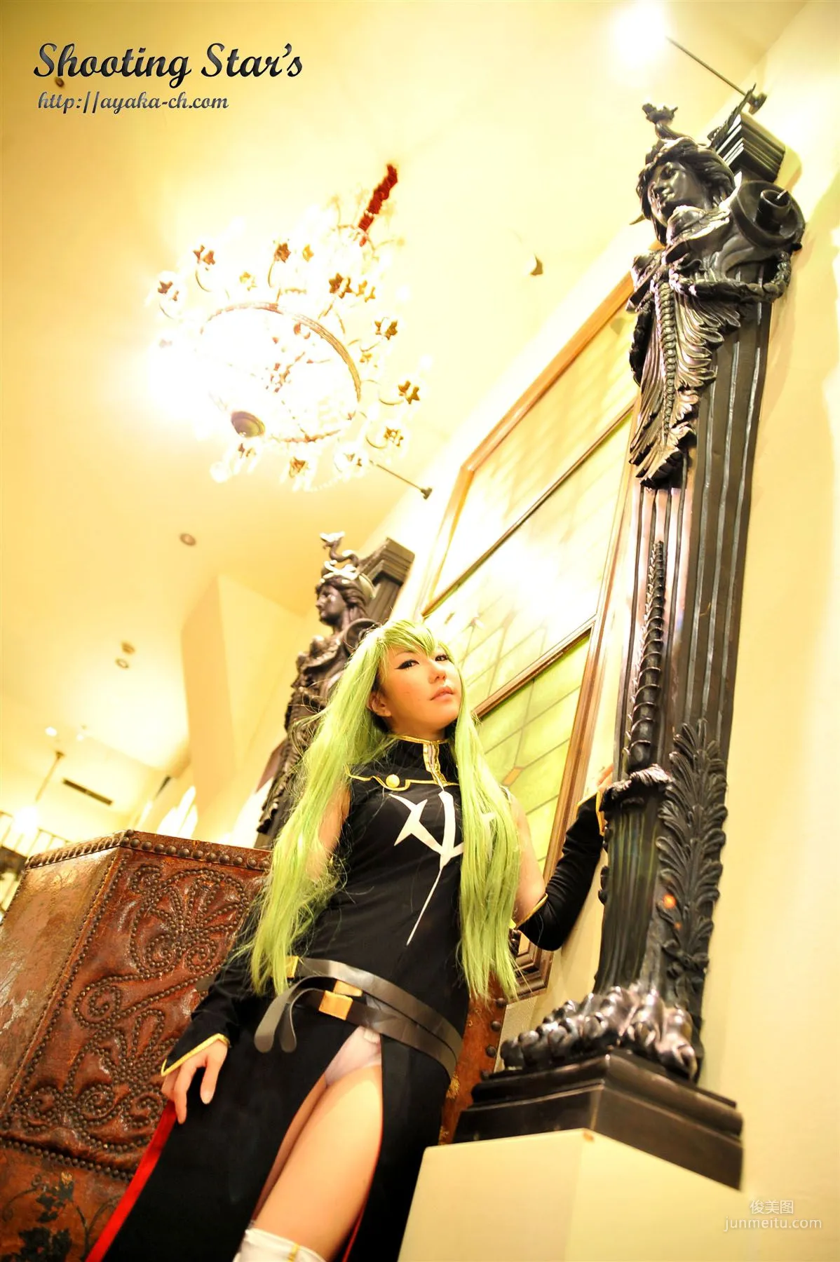 绫香 (Saku サク) 《Code Geass(コードギアス)》C.C 写真集14