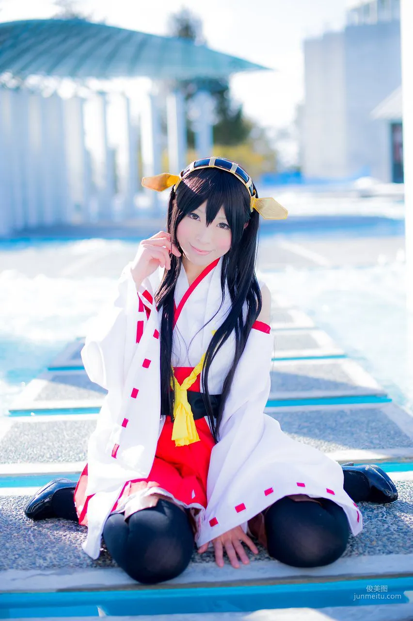 真白ゆき (Mashiro Yuki) 《Kantai Collection》Haruna 寫真集 60