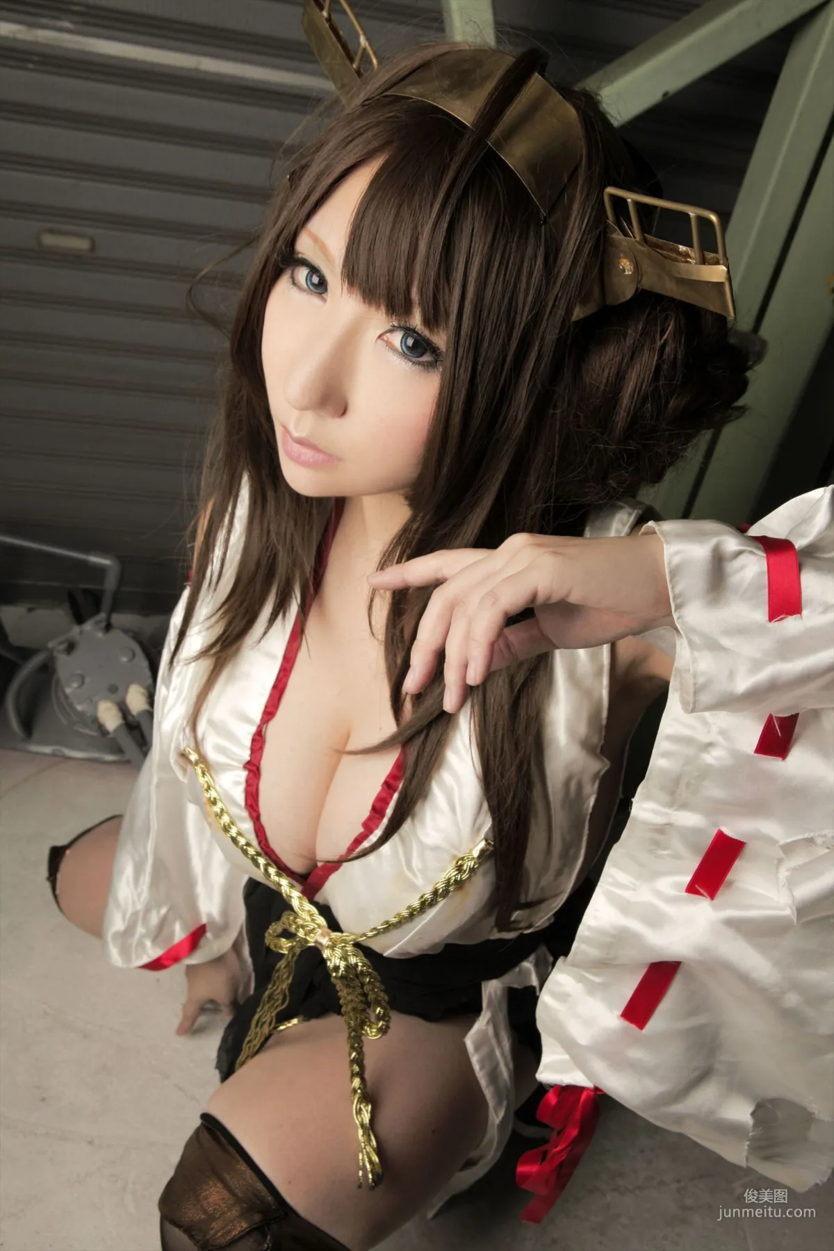 绫香 (Sakuサク) 《Kantai Collection》Kongou 第二部 [Shooting Star's] 寫真集 110