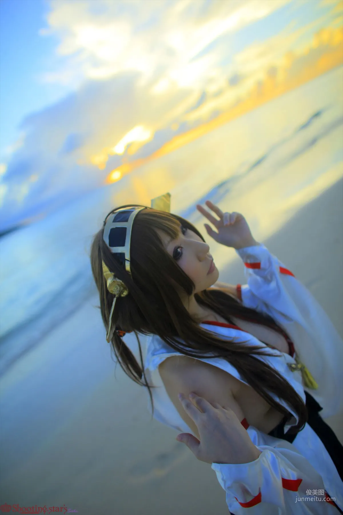 绫香 (Saku サク) 《Kantai Collection》Kongou(金剛) [Shooting Star's] 寫真集 6