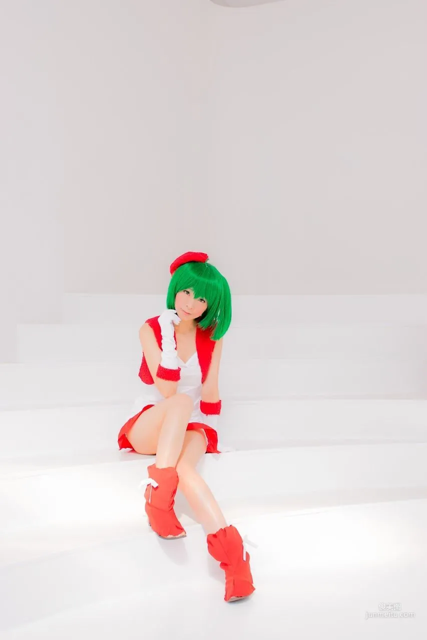 真白ゆき  コスプレ《Macros》Ranka Lee(Xmas ver.) 写真集73