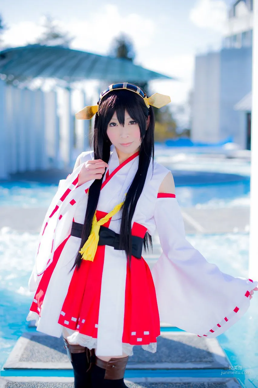 真白ゆき (Mashiro Yuki) 《Kantai Collection》Haruna 寫真集 55