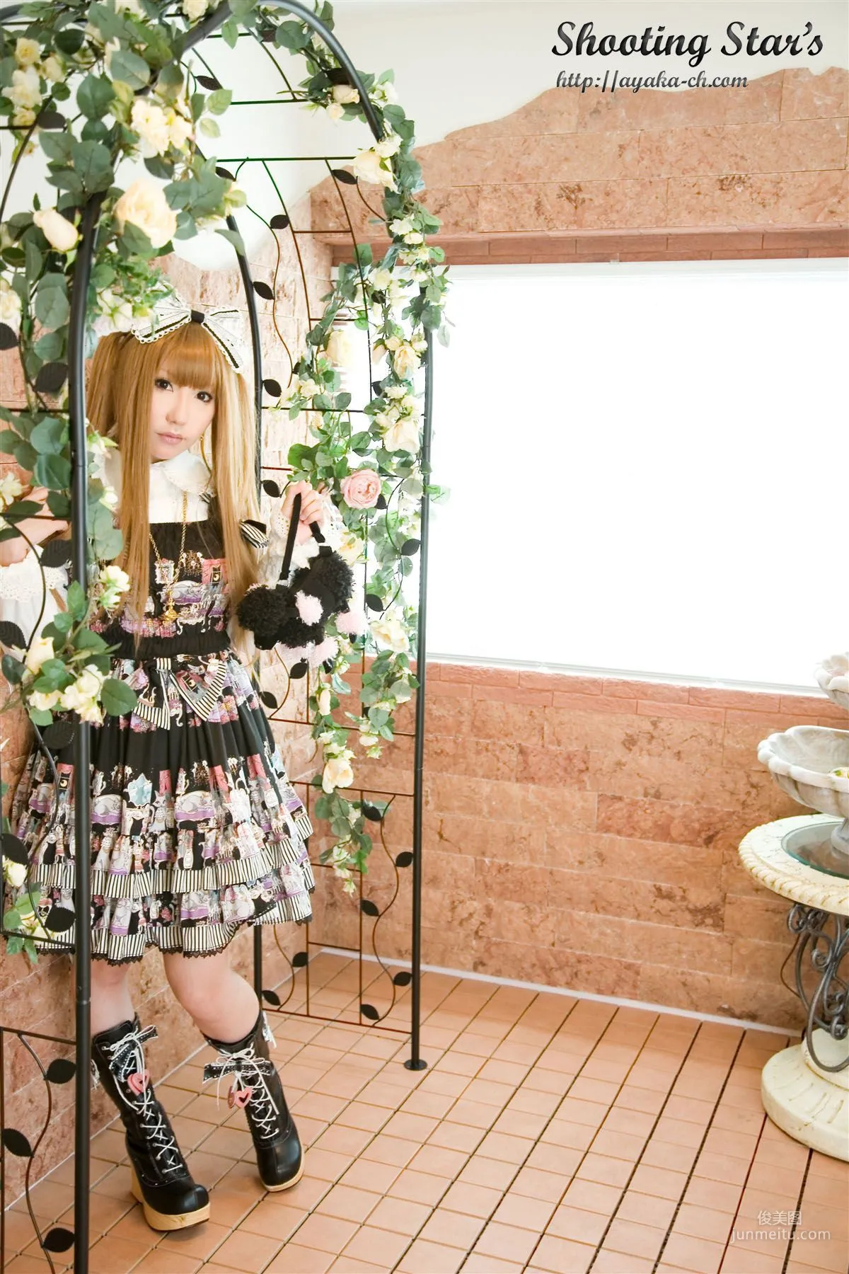 サク (Saku) 《Gothic Lolita(ゴスロリ)》 [Sakuyabime] 寫真集 47