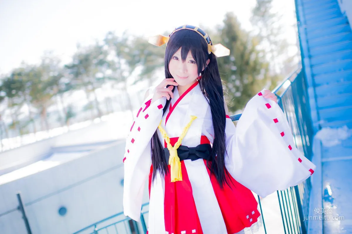 真白ゆき (Mashiro Yuki) 《Kantai Collection》Haruna 寫真集 41