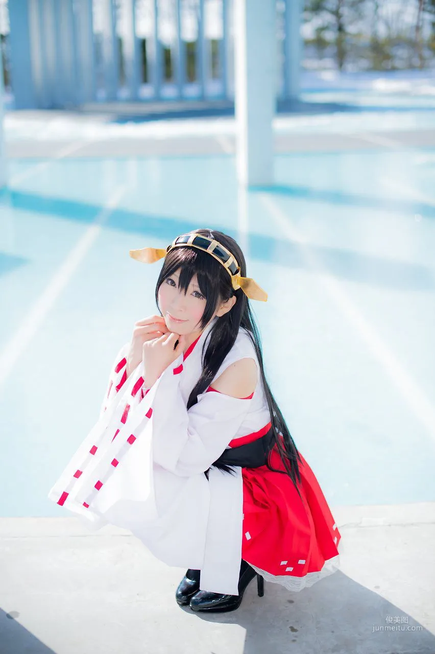 真白ゆき (Mashiro Yuki) 《Kantai Collection》Haruna 寫真集 99