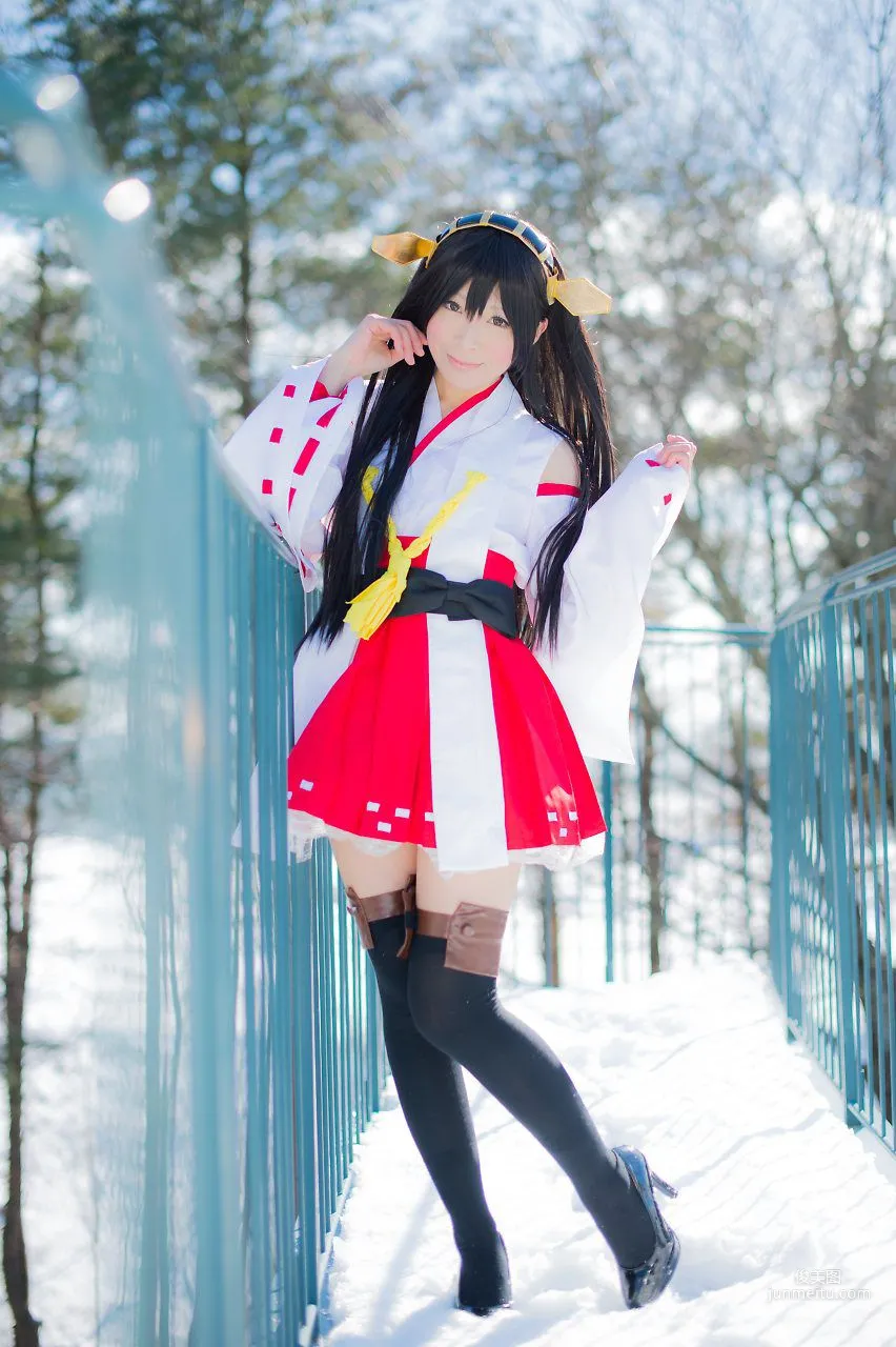 真白ゆき (Mashiro Yuki) 《Kantai Collection》Haruna 寫真集 46