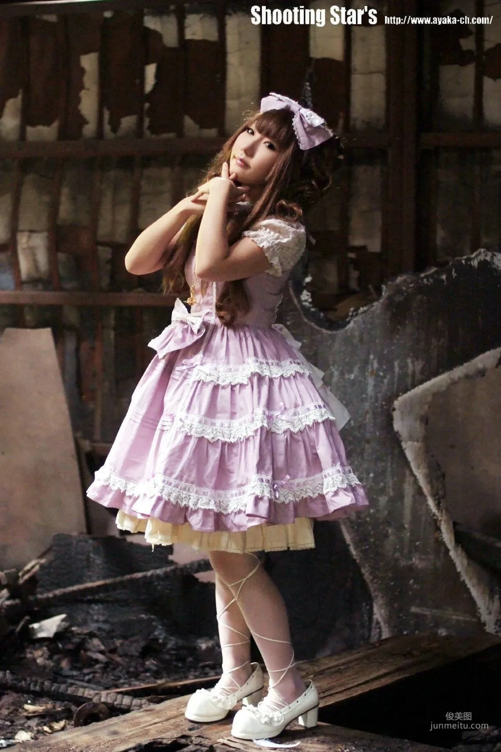 绫香 (Sakuサク) [Hana-Ori] Gothic Lolita 寫真集 25