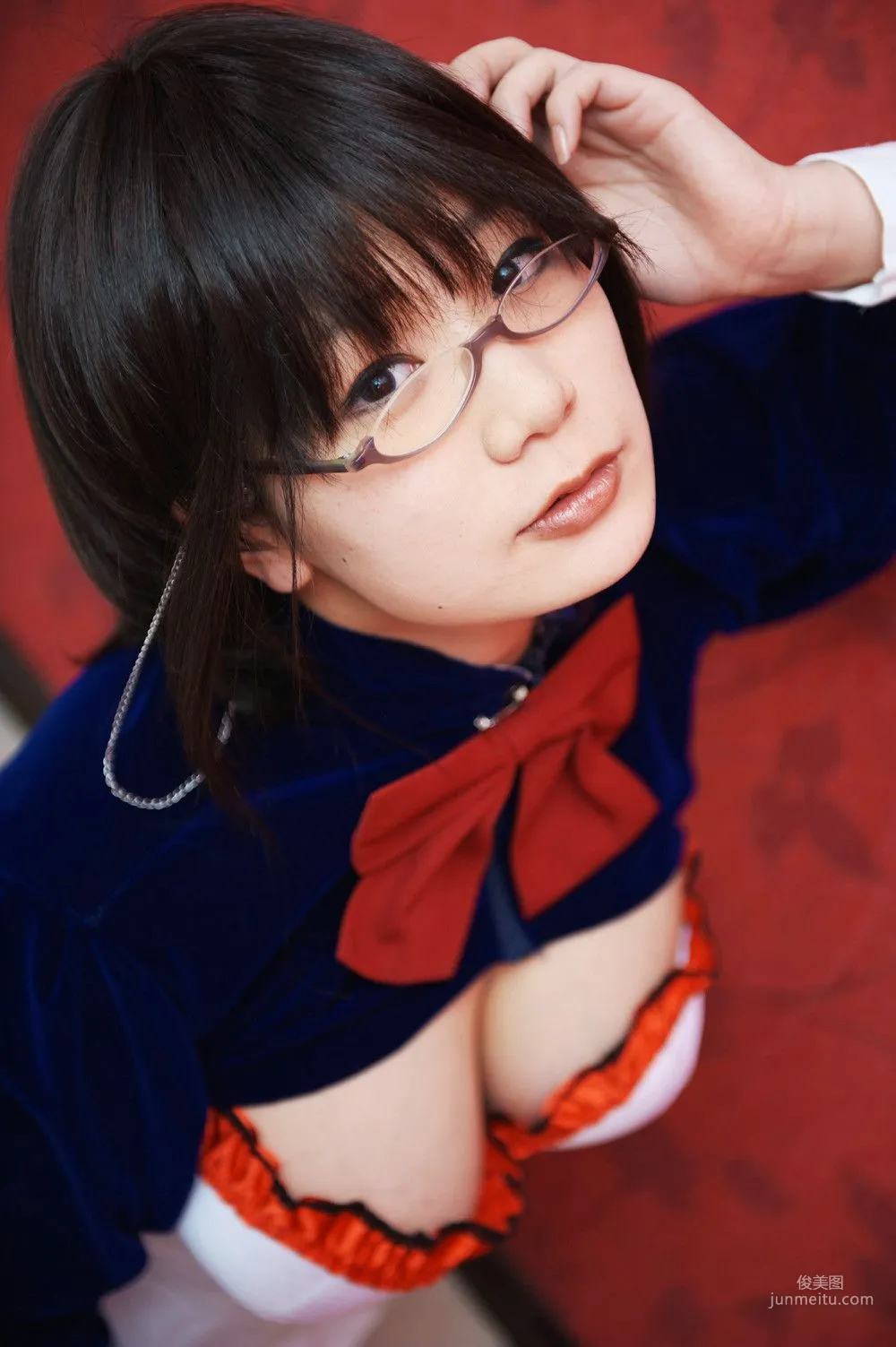 チョコボール向囲 《Unknown Character女仆眼鏡娘》 寫真集 40