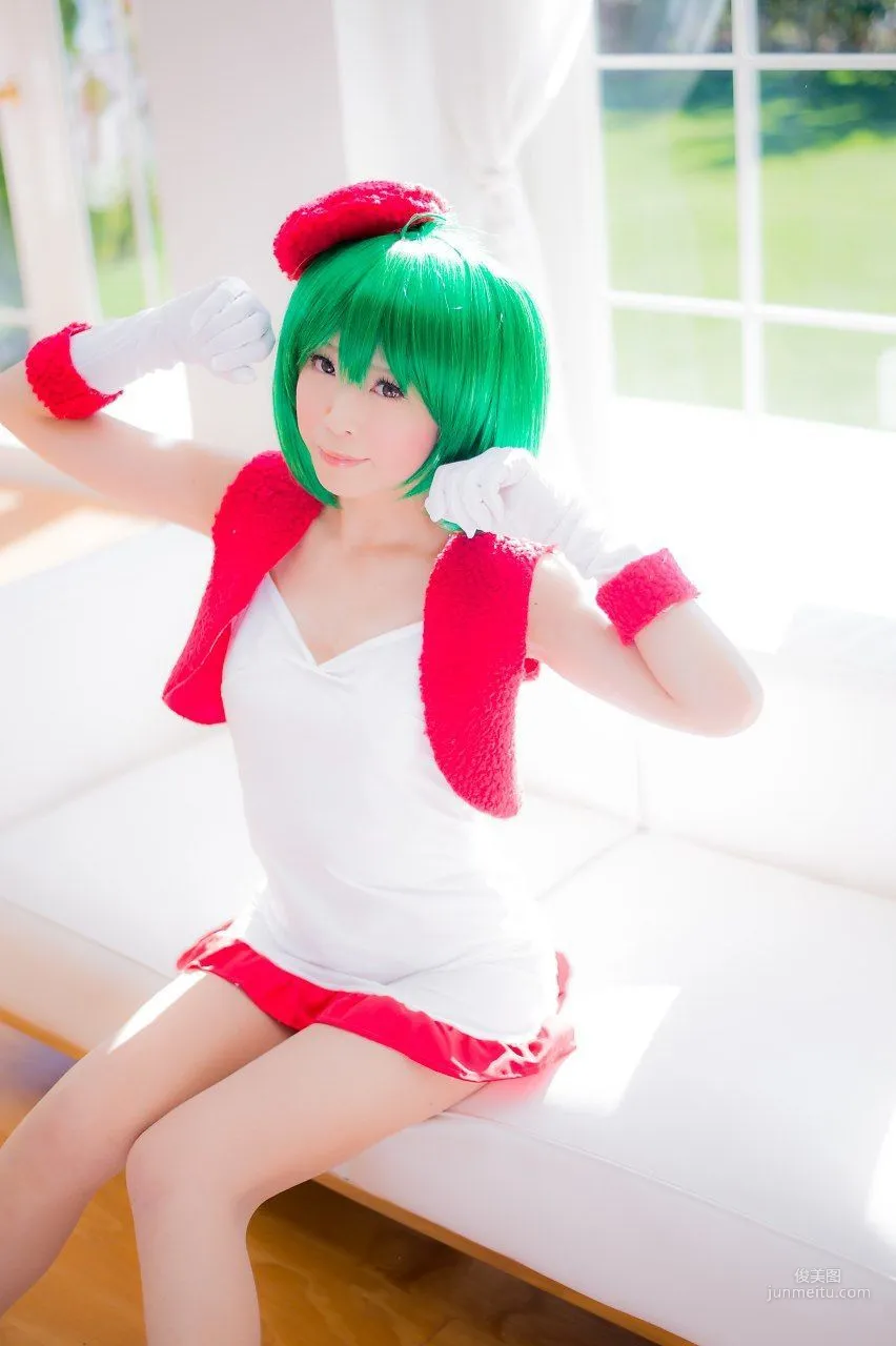真白ゆき  コスプレ《Macros》Ranka Lee(Xmas ver.) 写真集17