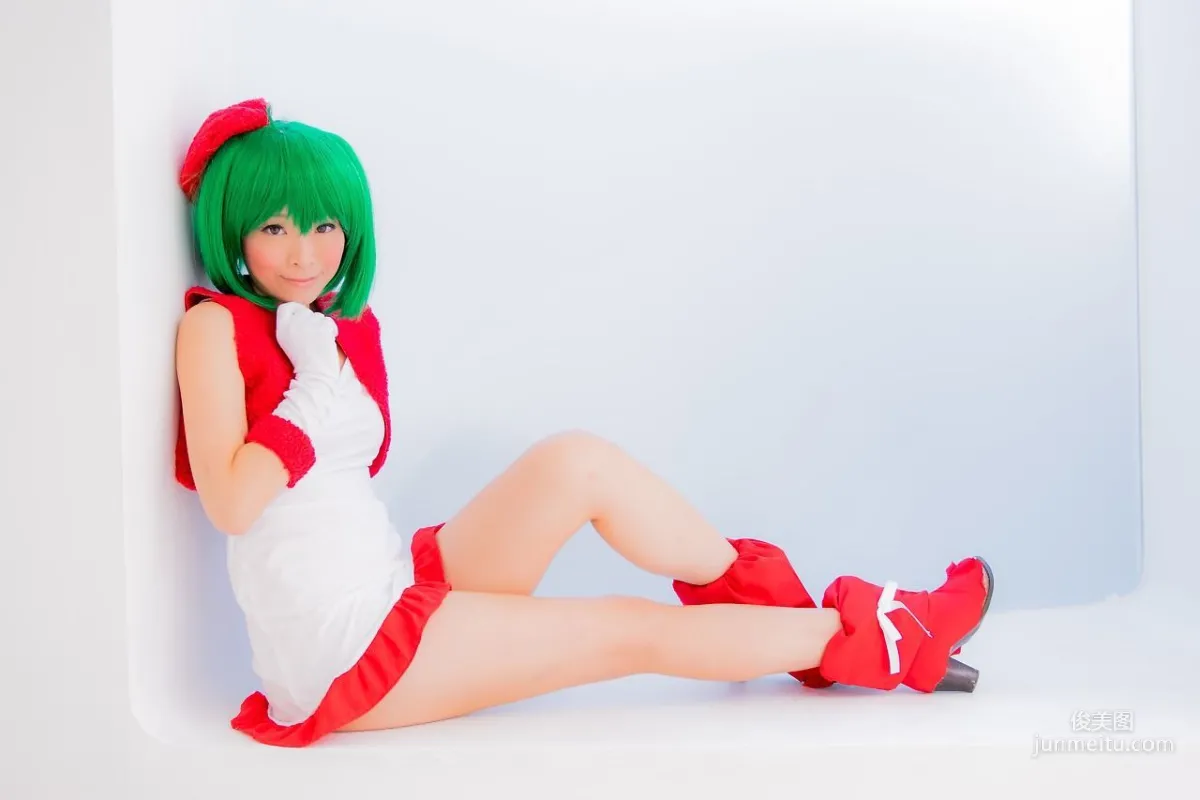 真白ゆき  コスプレ《Macros》Ranka Lee(Xmas ver.) 写真集80