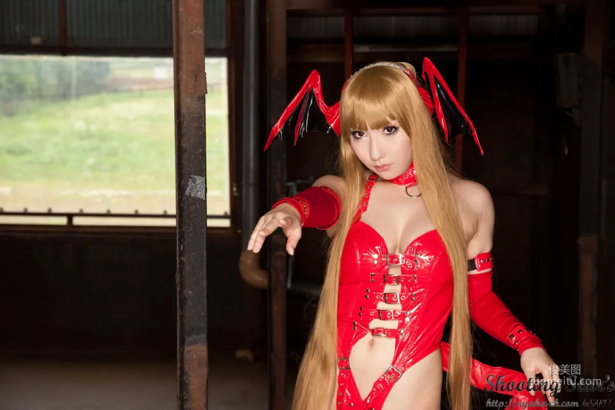 绫香 (サク Saku Ayaka) 《Vampire》Morrigan Aensland [Shooting Star's] 寫真集 90