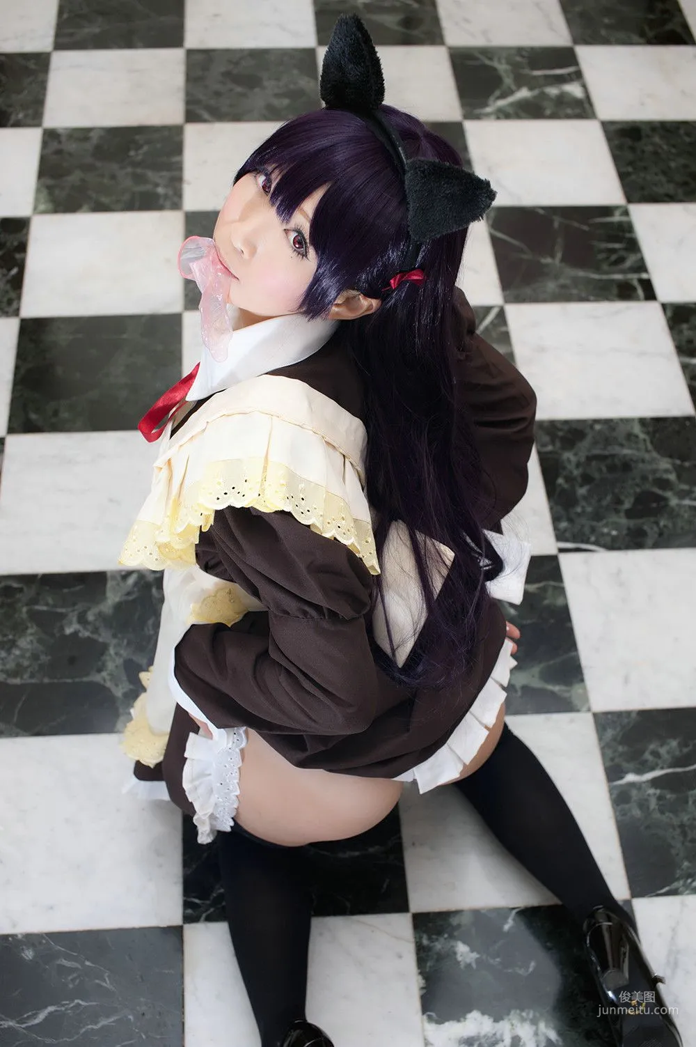 真白ゆき 《俺の妹がこんなに可愛いわけがない》黒貓 [KHの徒然寫真ブログ] 寫真集 65
