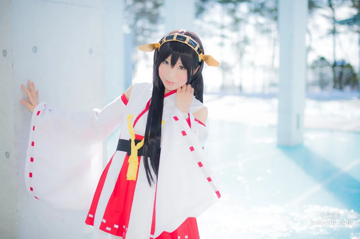 真白ゆき (Mashiro Yuki) 《Kantai Collection》Haruna 寫真集 78