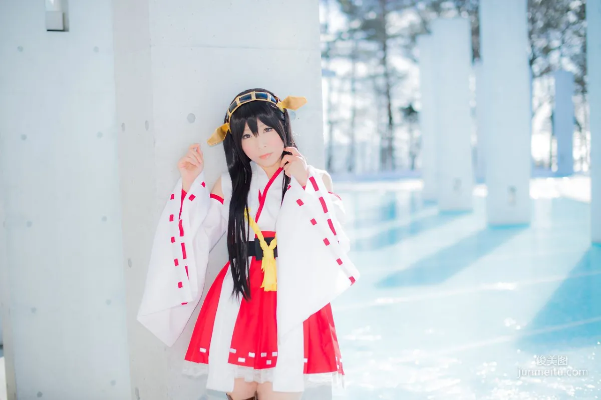 真白ゆき (Mashiro Yuki) 《Kantai Collection》Haruna 寫真集 80