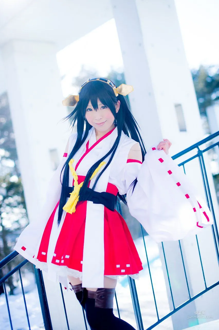 真白ゆき (Mashiro Yuki) 《Kantai Collection》Haruna 寫真集 63