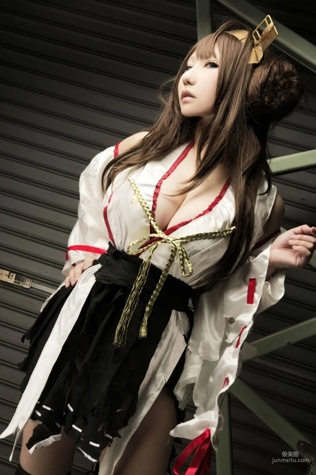 绫香 (Sakuサク) 《Kantai Collection》Kongou 第二部 [Shooting Star's] 寫真集 100