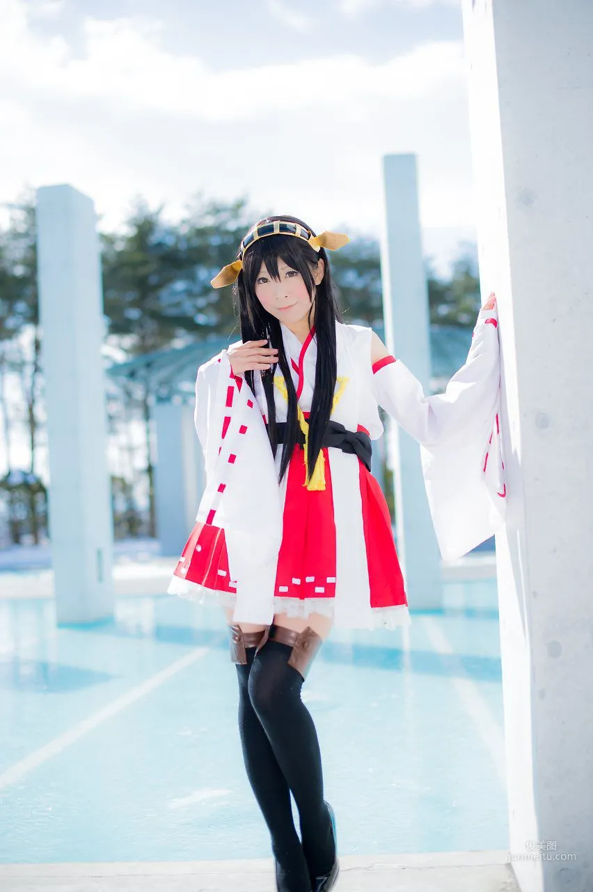 真白ゆき (Mashiro Yuki) 《Kantai Collection》Haruna 寫真集 96