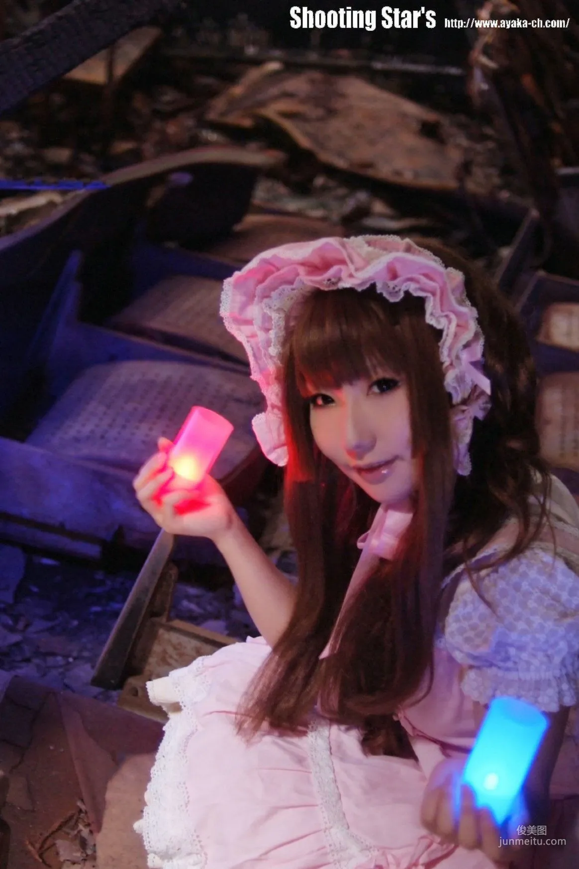 绫香 (Sakuサク) [Hana-Ori] Gothic Lolita 寫真集 9