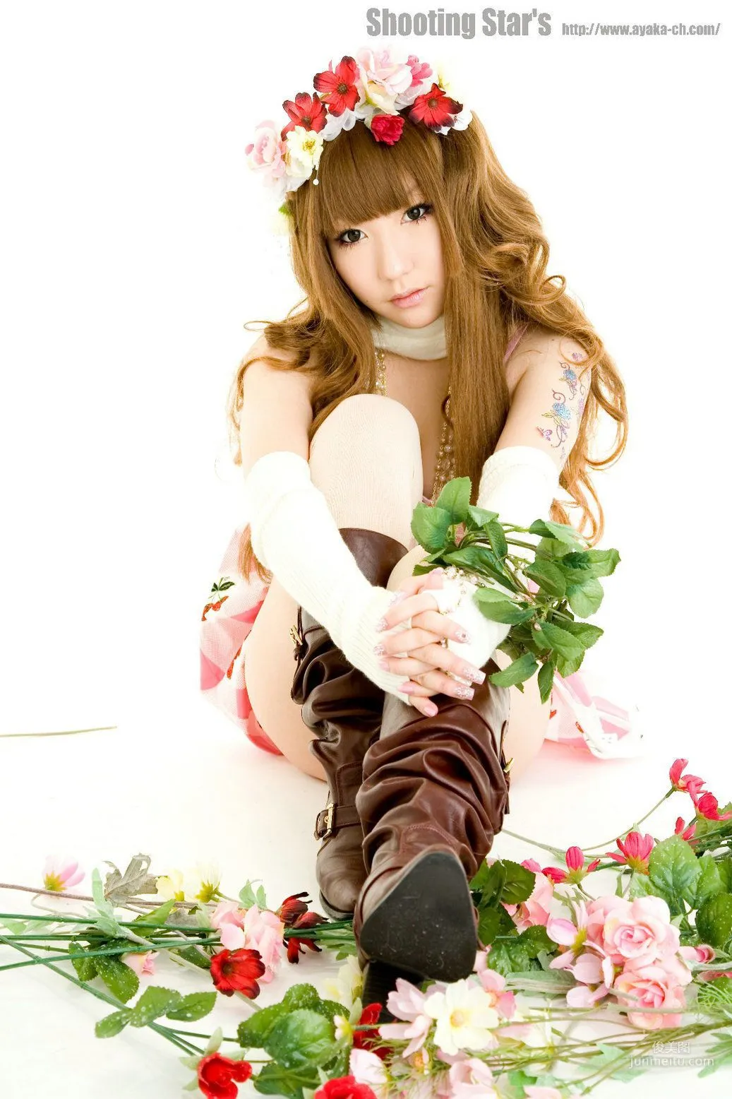 绫香 (Sakuサク) [Hana-Ori] Gothic Lolita 寫真集 75