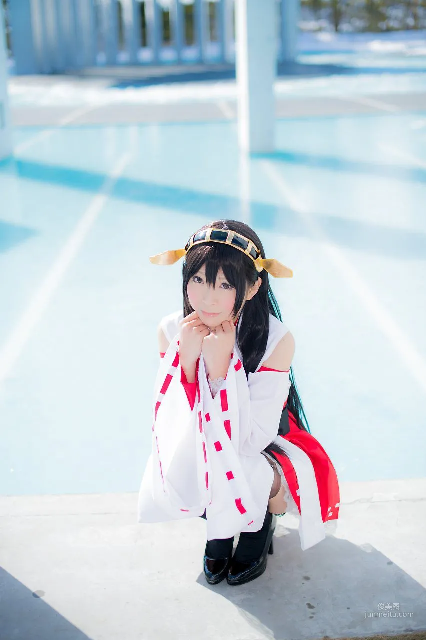 真白ゆき (Mashiro Yuki) 《Kantai Collection》Haruna 寫真集 98