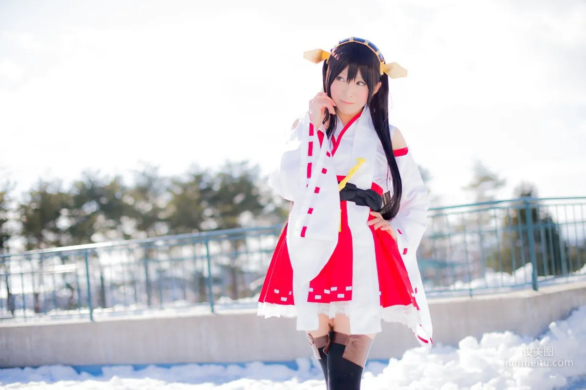 真白ゆき (Mashiro Yuki) 《Kantai Collection》Haruna 寫真集 23