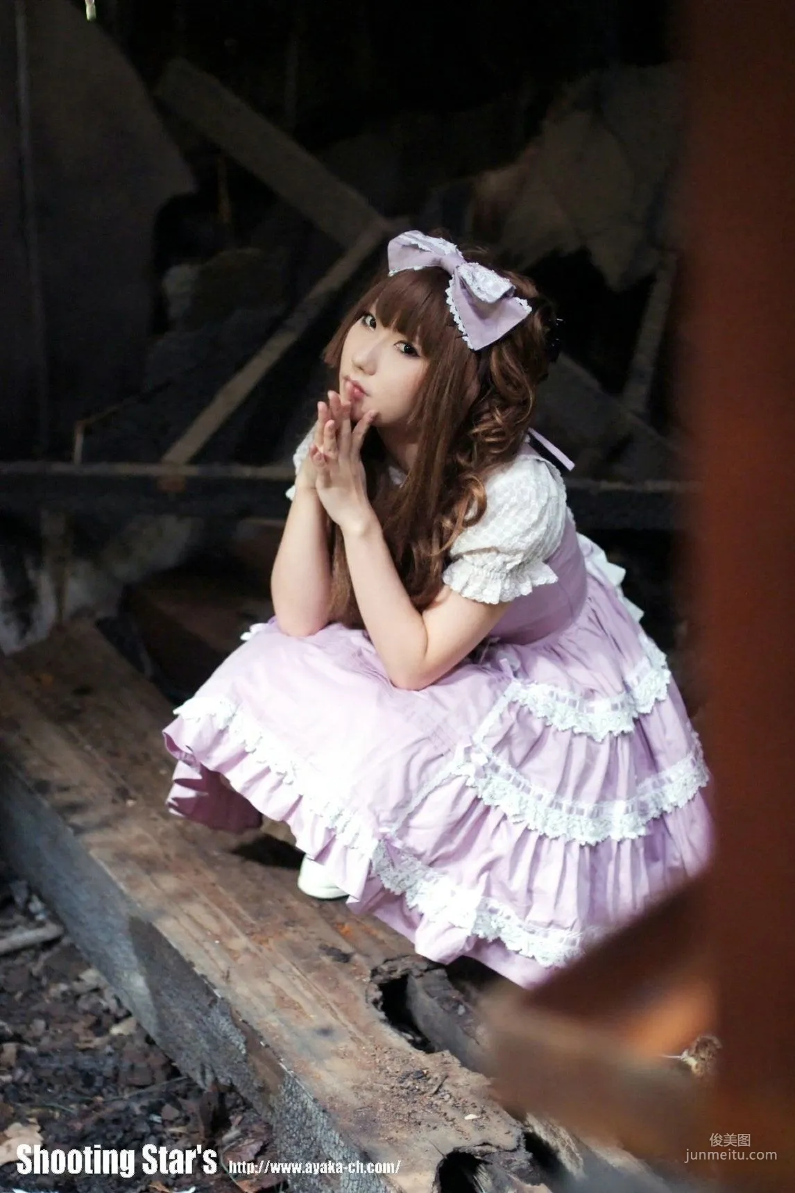 绫香 (Sakuサク) [Hana-Ori] Gothic Lolita 寫真集 27