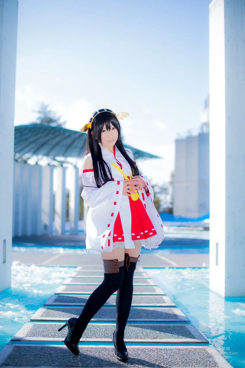 真白ゆき (Mashiro Yuki) 《Kantai Collection》Haruna 寫真集 53